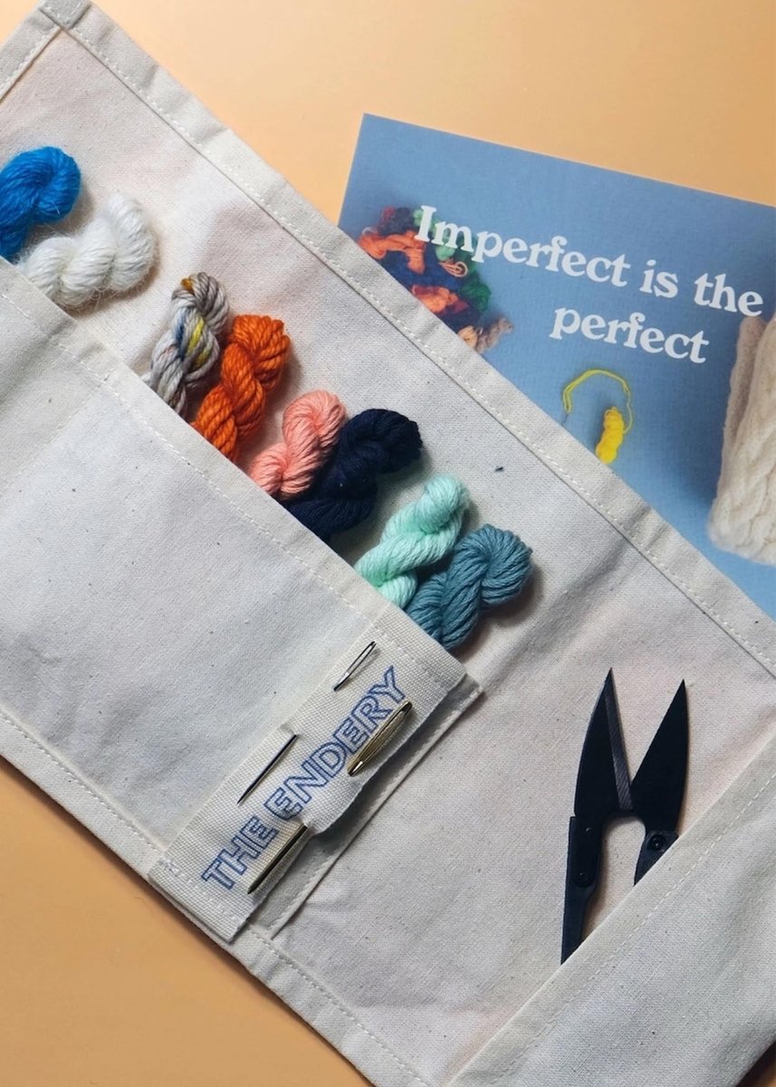 Roll - Up Visible Mending Kit - Made X Hudson