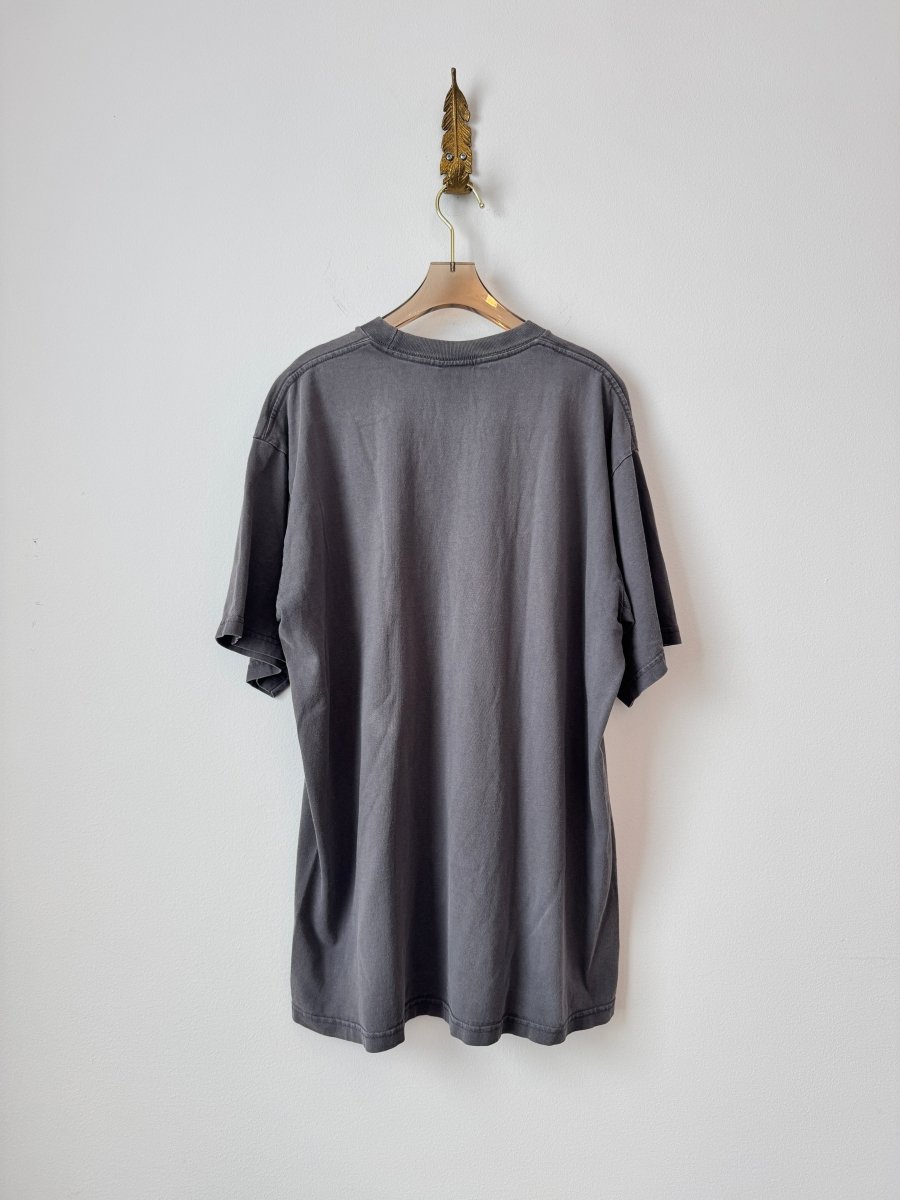 Mountain Lake Stone Grey Tee | Hand Painted (Reworked) - Made X Hudson