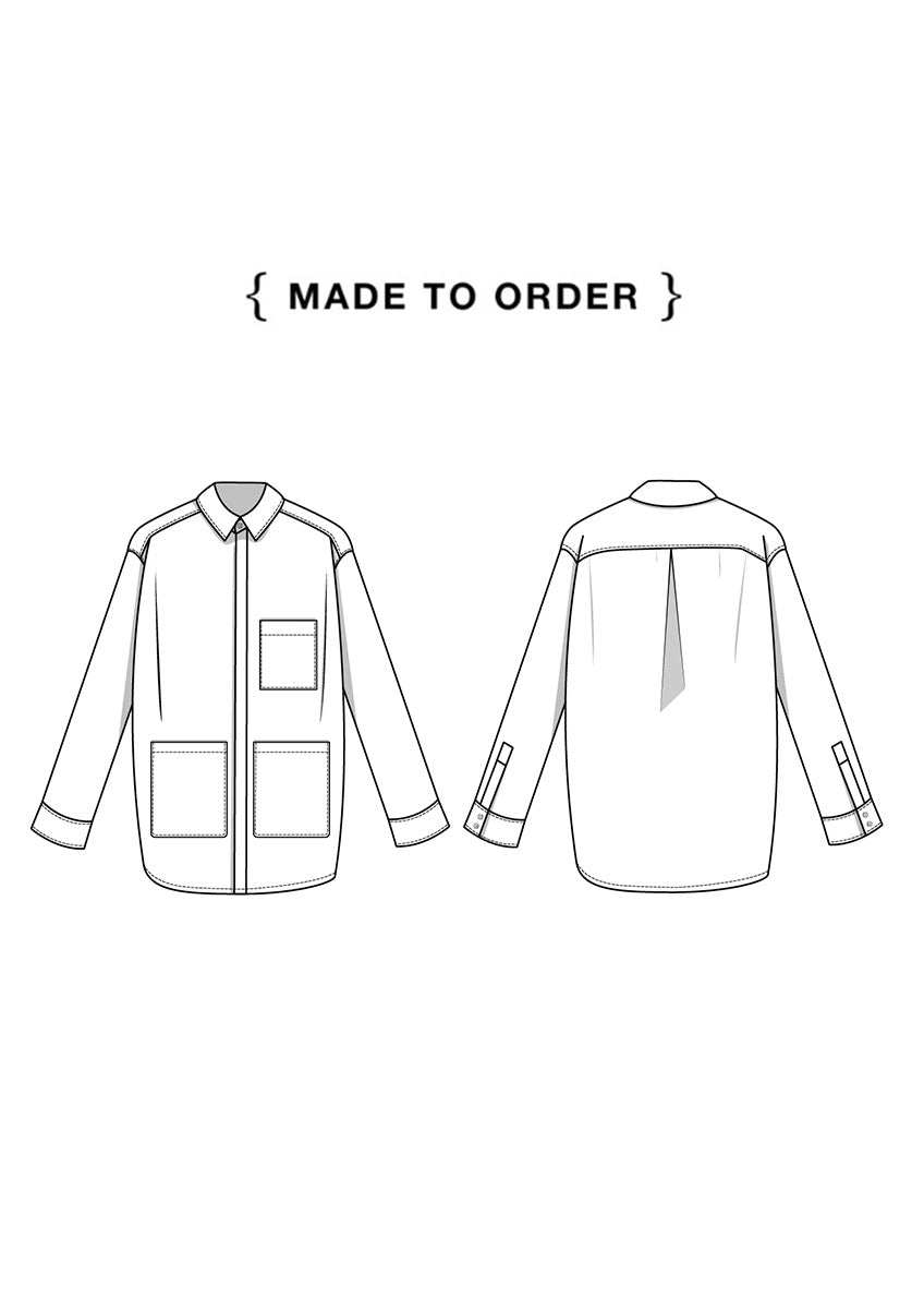 MXH Utility Shirt, Made to Order (Deposit) - Made X Hudson