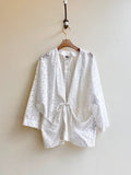 White Lace Chore Jacket - Made X Hudson
