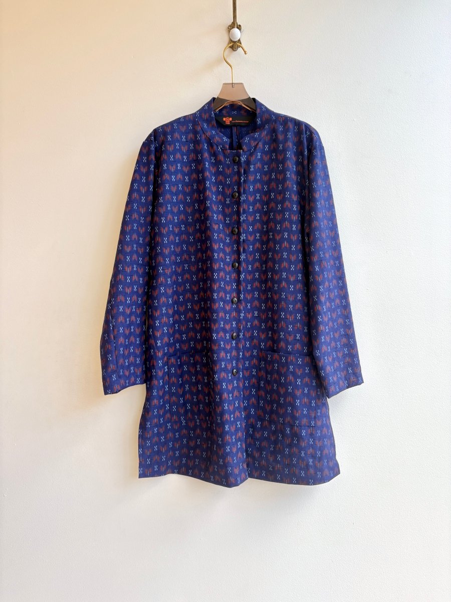 Wool Ikat Barn Jacket - Made X Hudson