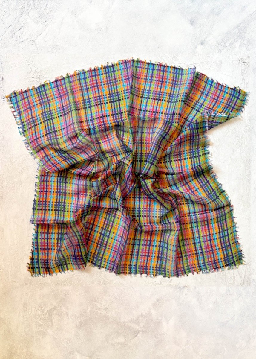 Cashmere Gauze Square Scarfs (Multiple Styles) - Made X Hudson