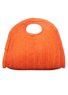 Capri Woven Tote Bag (Orange) - Made X Hudson