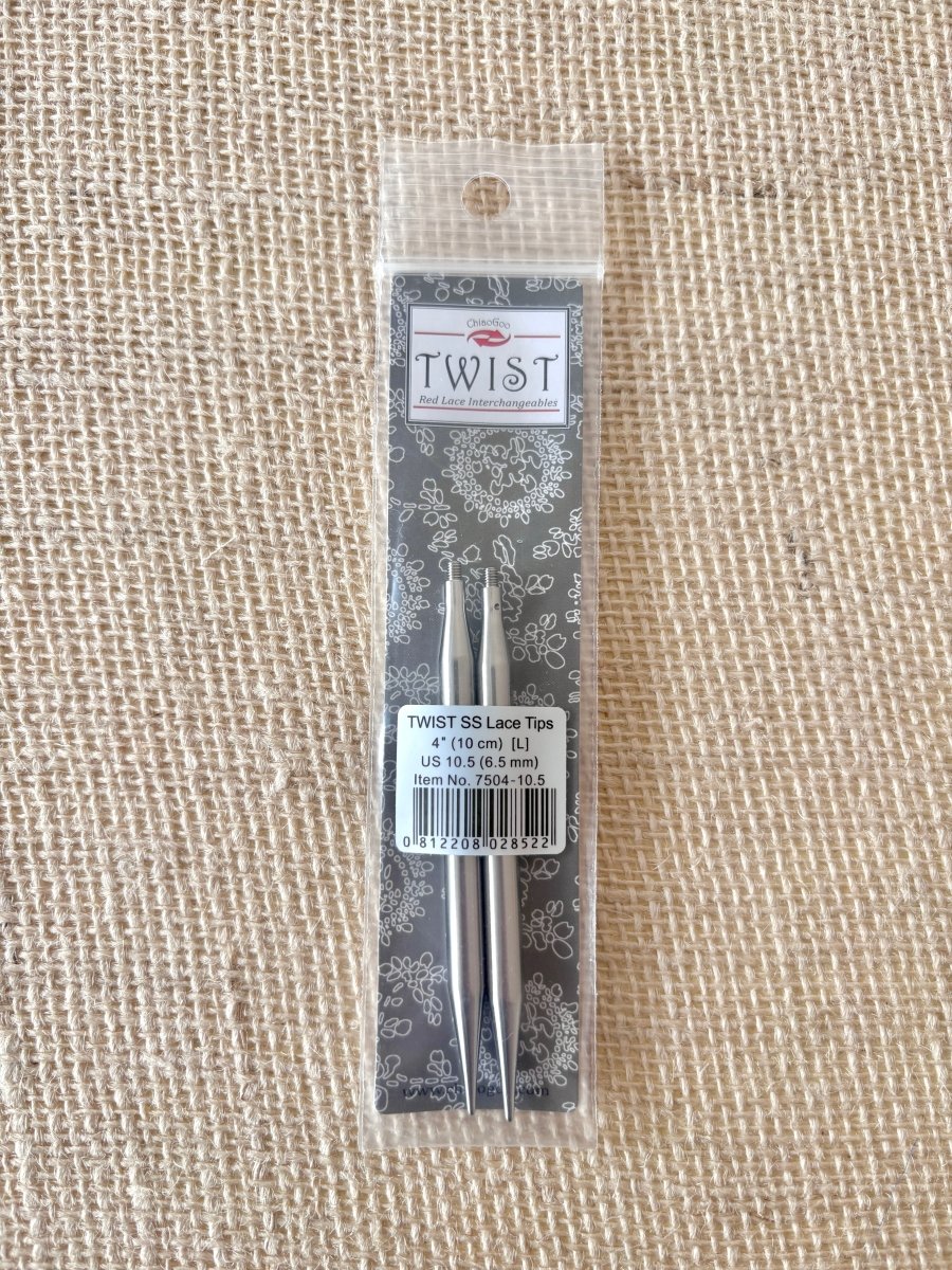 ChiaoGoo | Twist Lace Interchangeable | 4" Large Knitting Needles - Made X Hudson