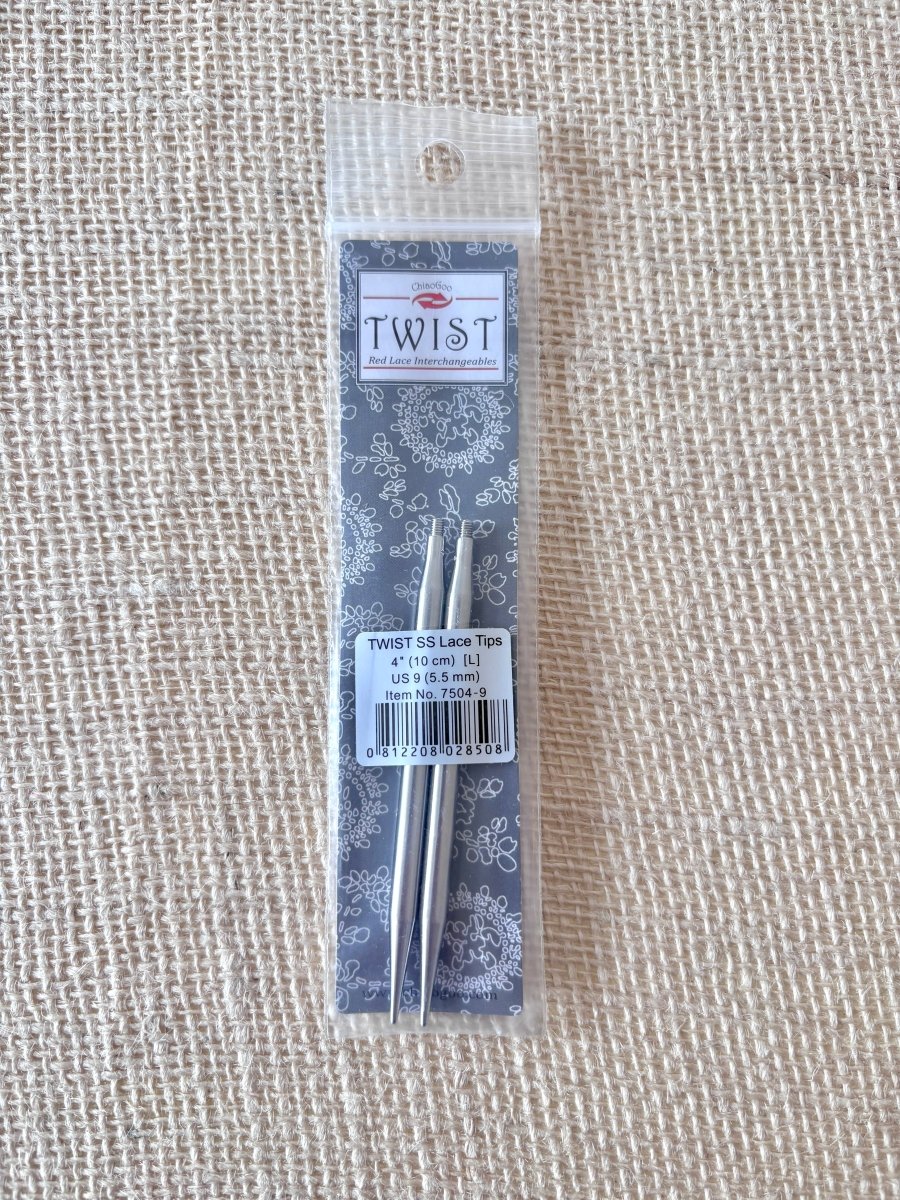 ChiaoGoo | Twist Lace Interchangeable | 4" Large Knitting Needles - Made X Hudson