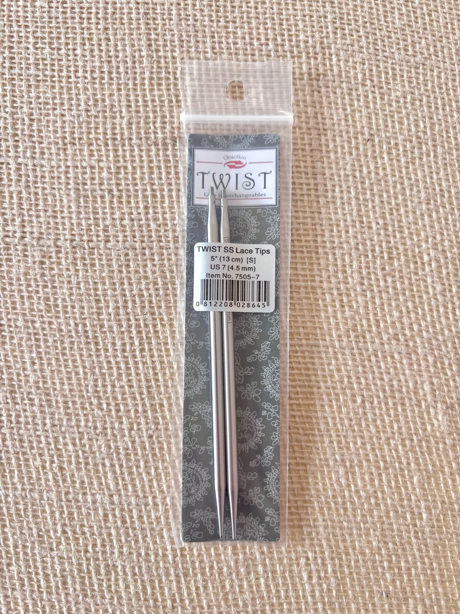 ChiaoGoo | Twist Lace Interchangeable | 5" Small Knitting Needles (Multiple Sizes) - Made X Hudson