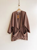 Brown & Tan Jacquard Chore Jacket - Made X Hudson