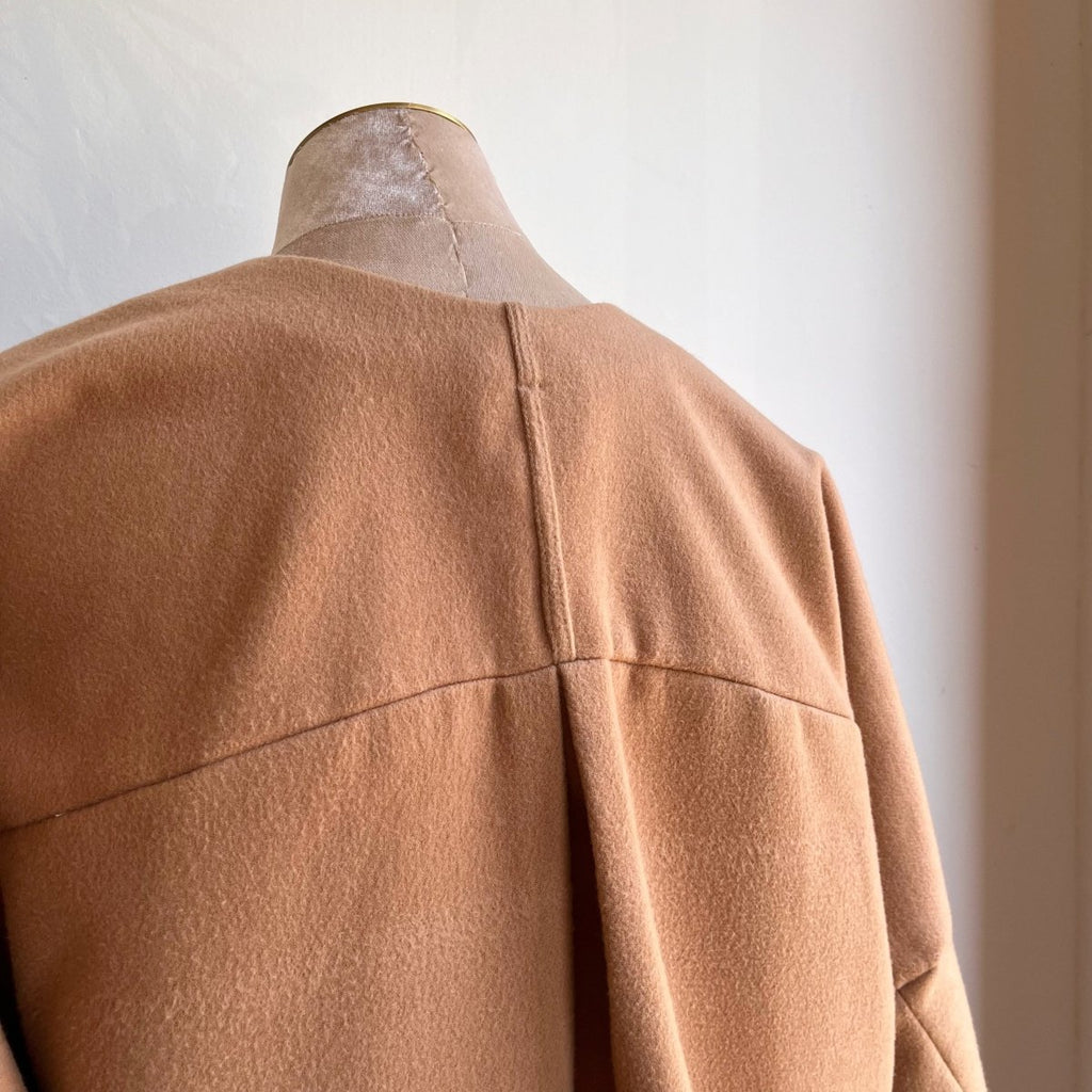 Camel Cashmere Chore Jacket - Made X Hudson