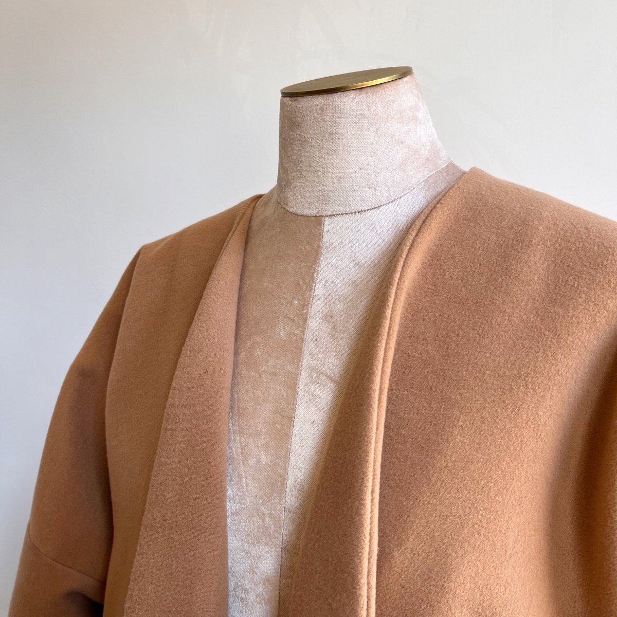 Camel Cashmere Chore Jacket - Made X Hudson