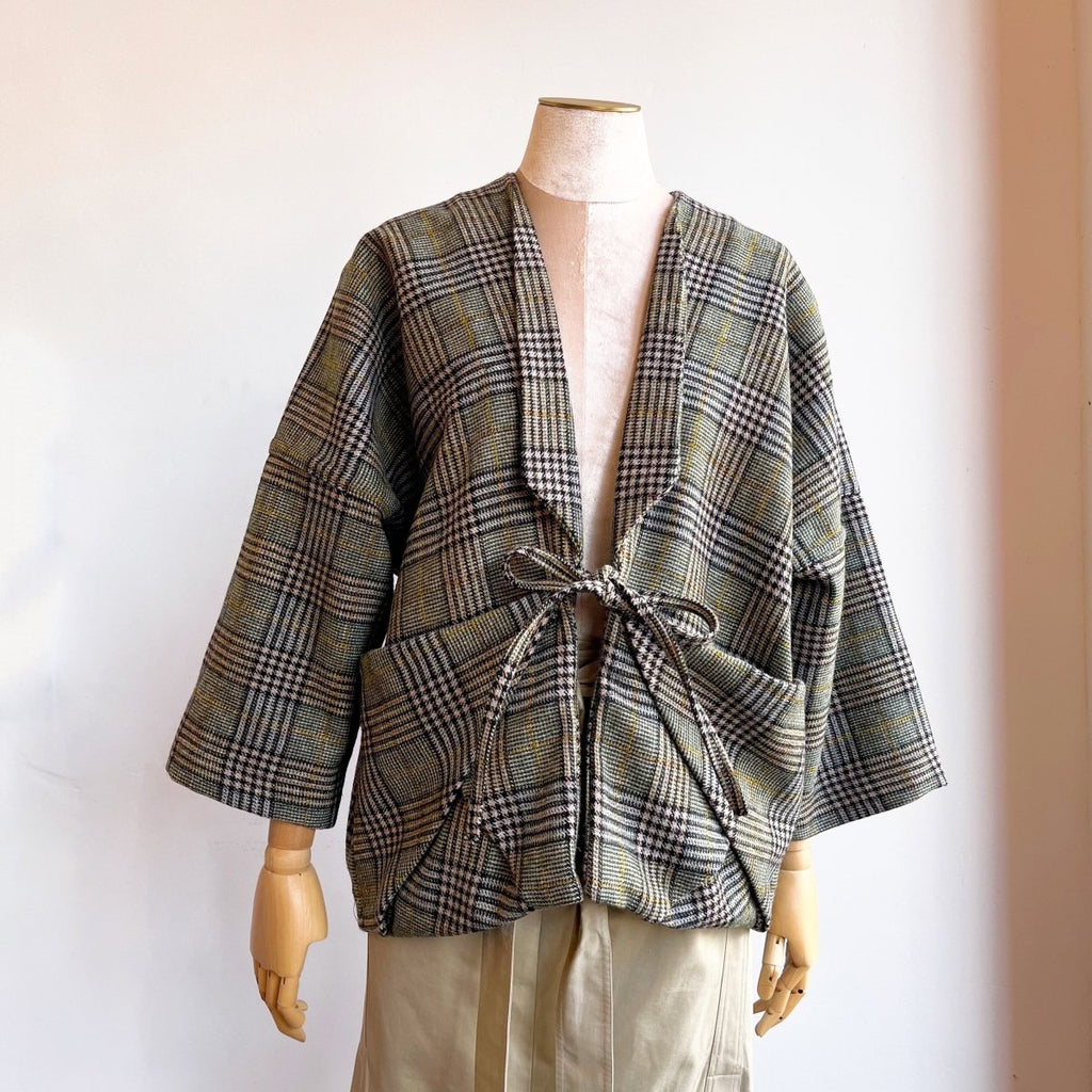 Dark Green Plaid Chore Jacket - Made X Hudson