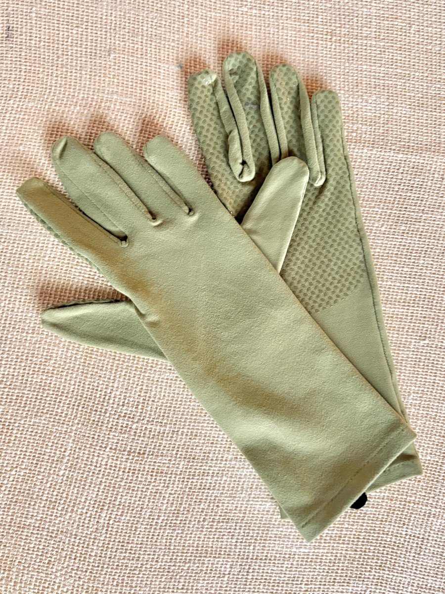 Herb Green Midrise Gardening Gloves w/ Grip Palm - Made X Hudson
