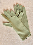 Herb Green Midrise Gardening Gloves w/ Grip Palm - Made X Hudson