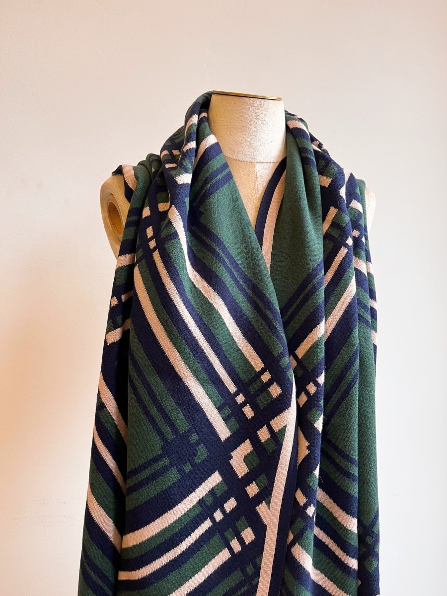 Egyptian Cotton Jacquard Scarves (More Styles & Colors) - Made X Hudson