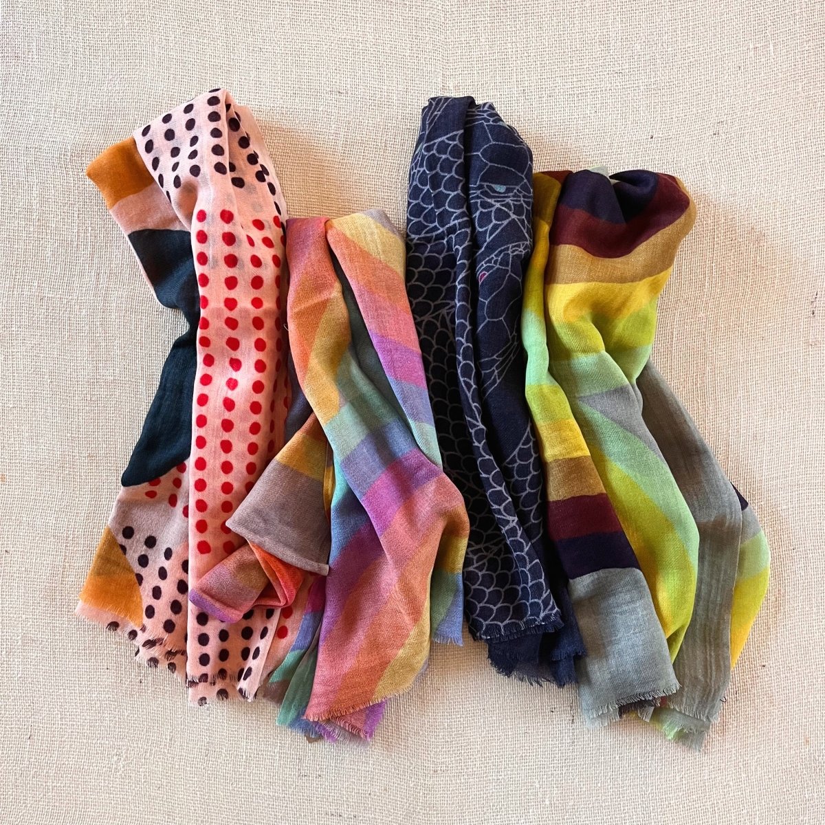 Wool Gauze Scarves (Multiple Colors) - Made X Hudson