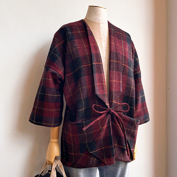 Marc Jacobs | Runway Piece Black & White Mock Tweed Coat (Vintage