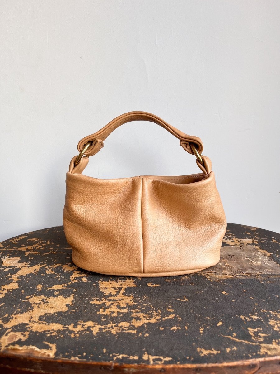 Mini Bucket Bag in Pergamena Leather - Made X Hudson