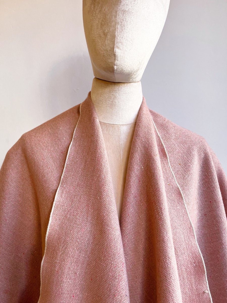 Blush & Tan Zero - Waste Reversible Cape - Made X Hudson
