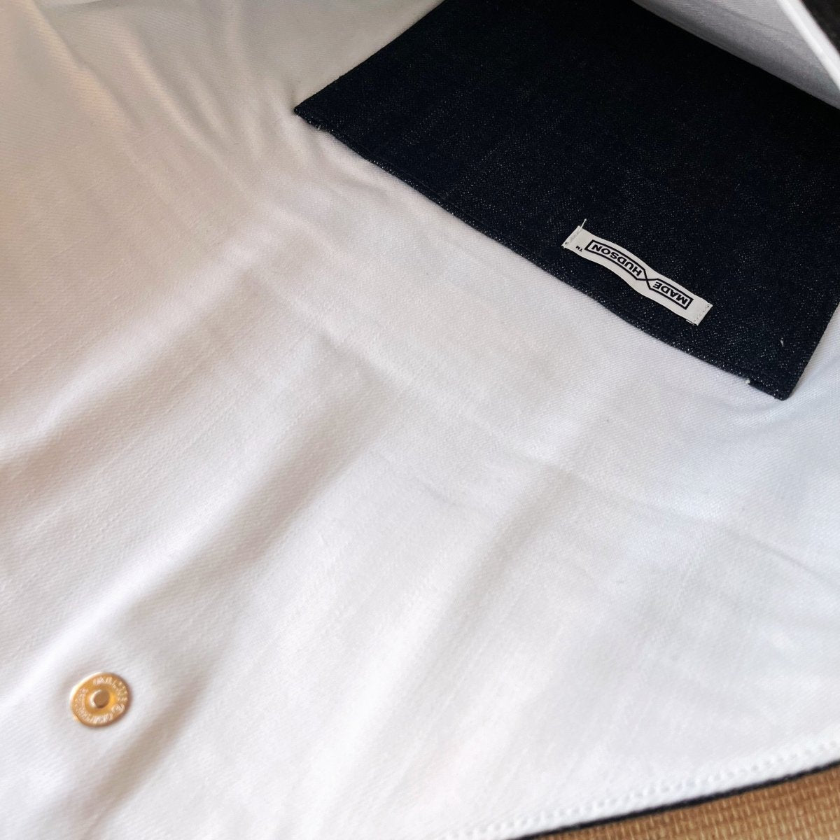 Denim Laptop Envelope Clutch - Made X Hudson