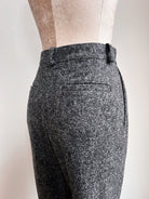 Bronwen Pant in H.S. Cashmere Boucle Sharkskin - Made X Hudson