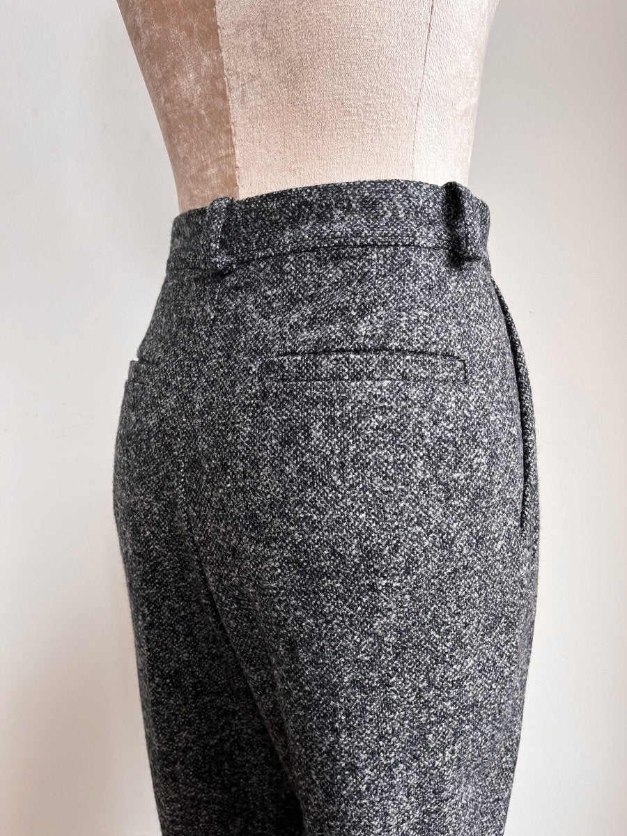 Bronwen Pant in H.S. Cashmere Boucle Sharkskin - Made X Hudson