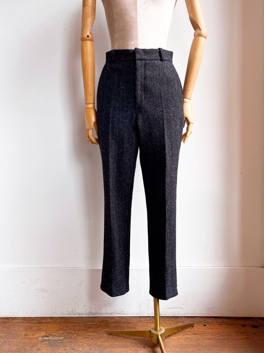 Bronwen Pant in Harris Tweed Wool - Made X Hudson