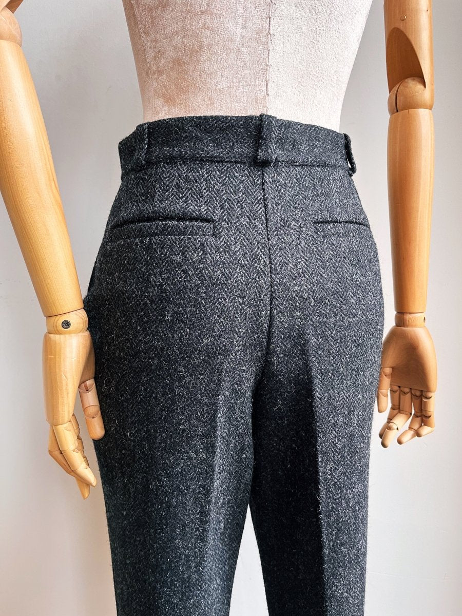 Bronwen Pant in Harris Tweed Wool - Made X Hudson