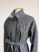 Katherine Jacket in H.S. Cashmere Boucle Sharkskin - Made X Hudson