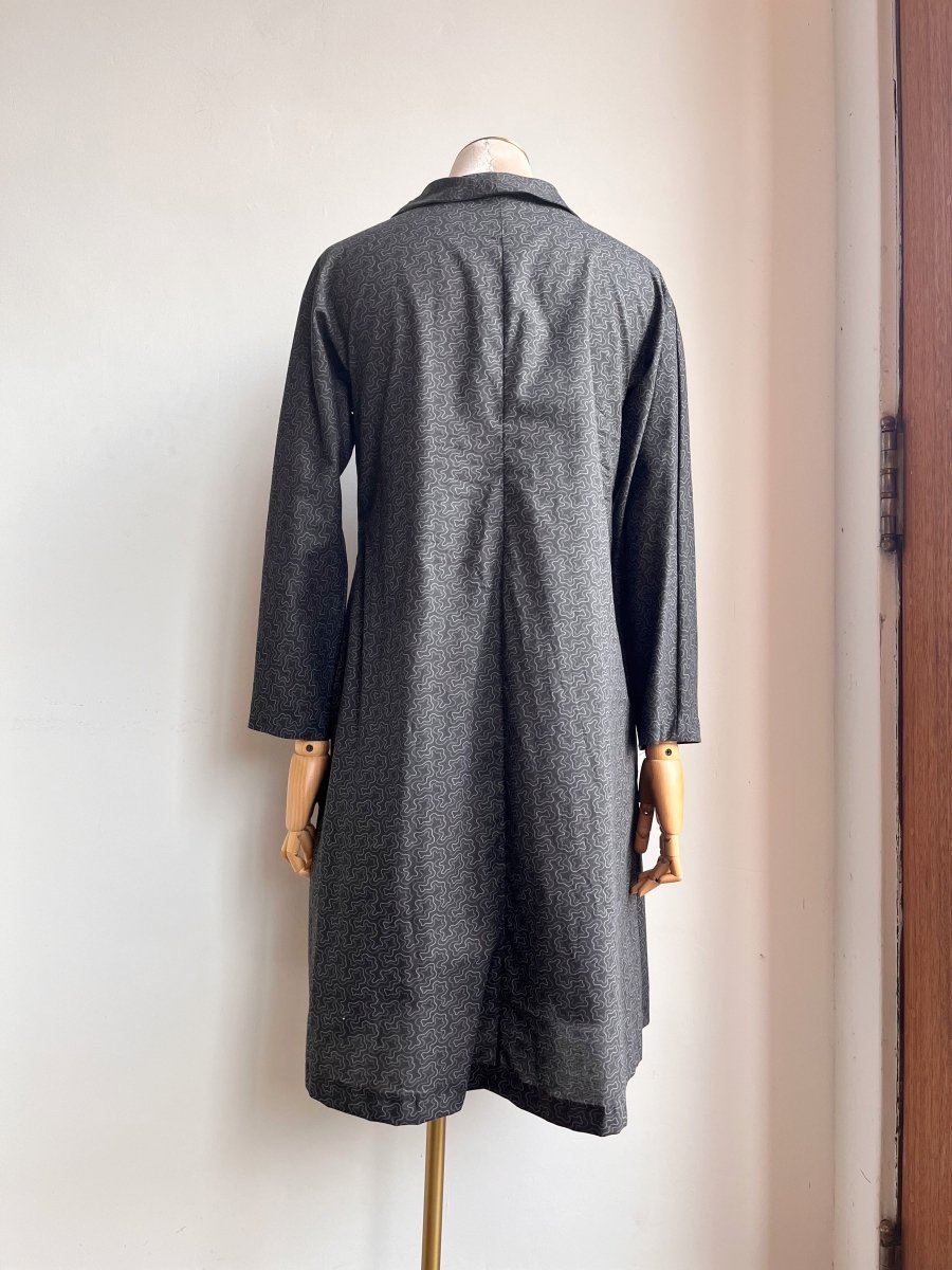 Ulrike Tunic in Lebanon Valley Etching Print - Made X Hudson