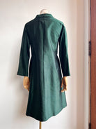 Ulrike Tunic in Emerald Silk Shantung - Made X Hudson