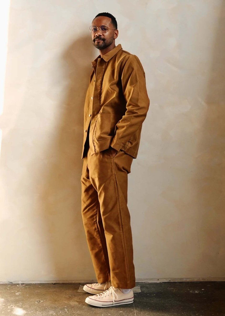 Dada Chore Coat (Dark Khaki) - Made X Hudson