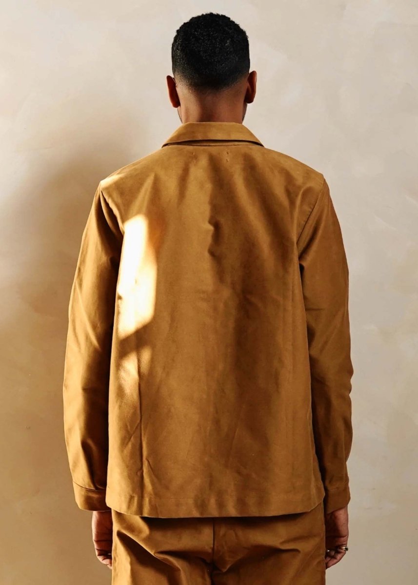 Dada Chore Coat (Dark Khaki) - Made X Hudson