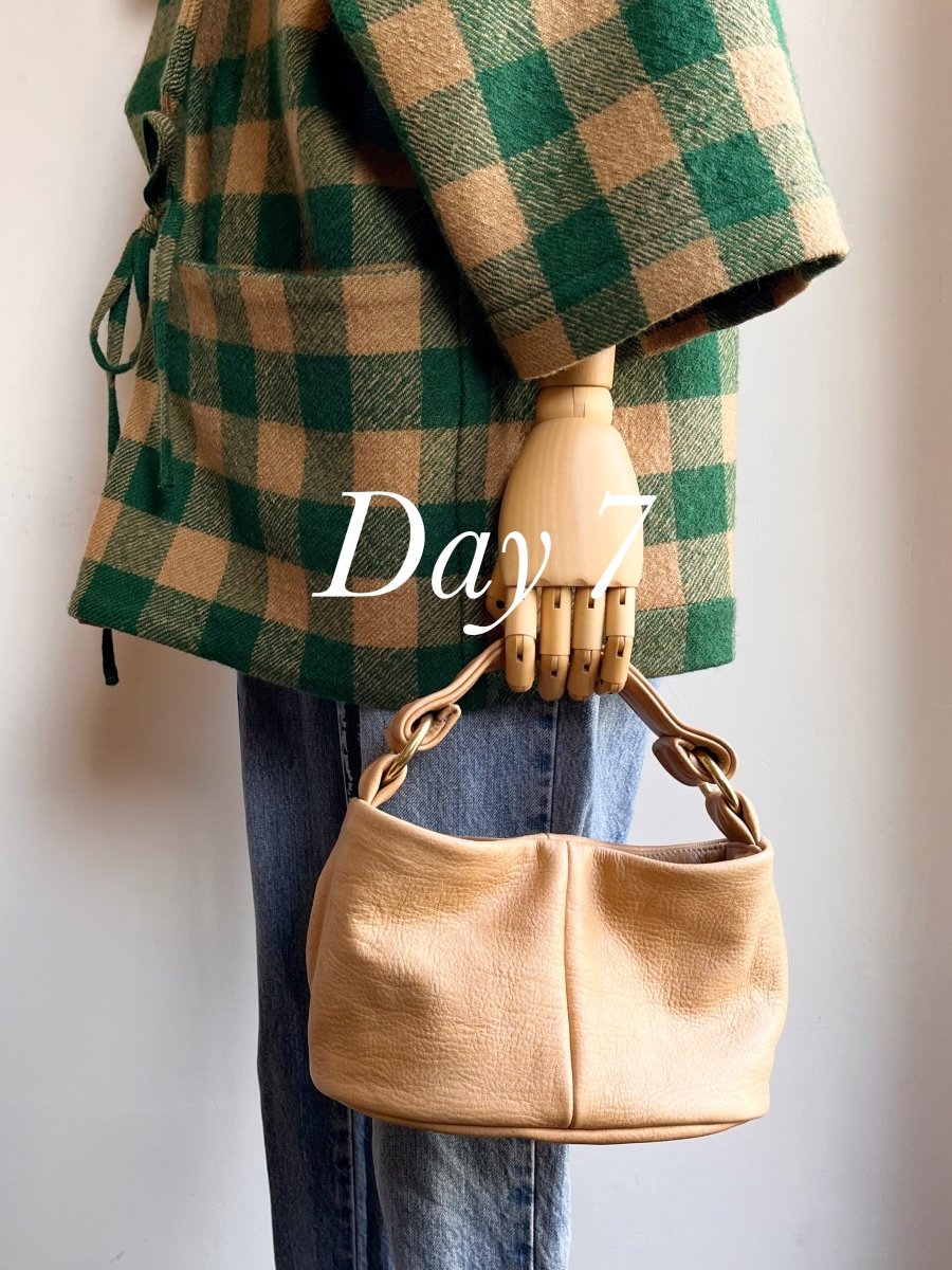 Mini Bucket Bag in Pergamena Leather - Made X Hudson