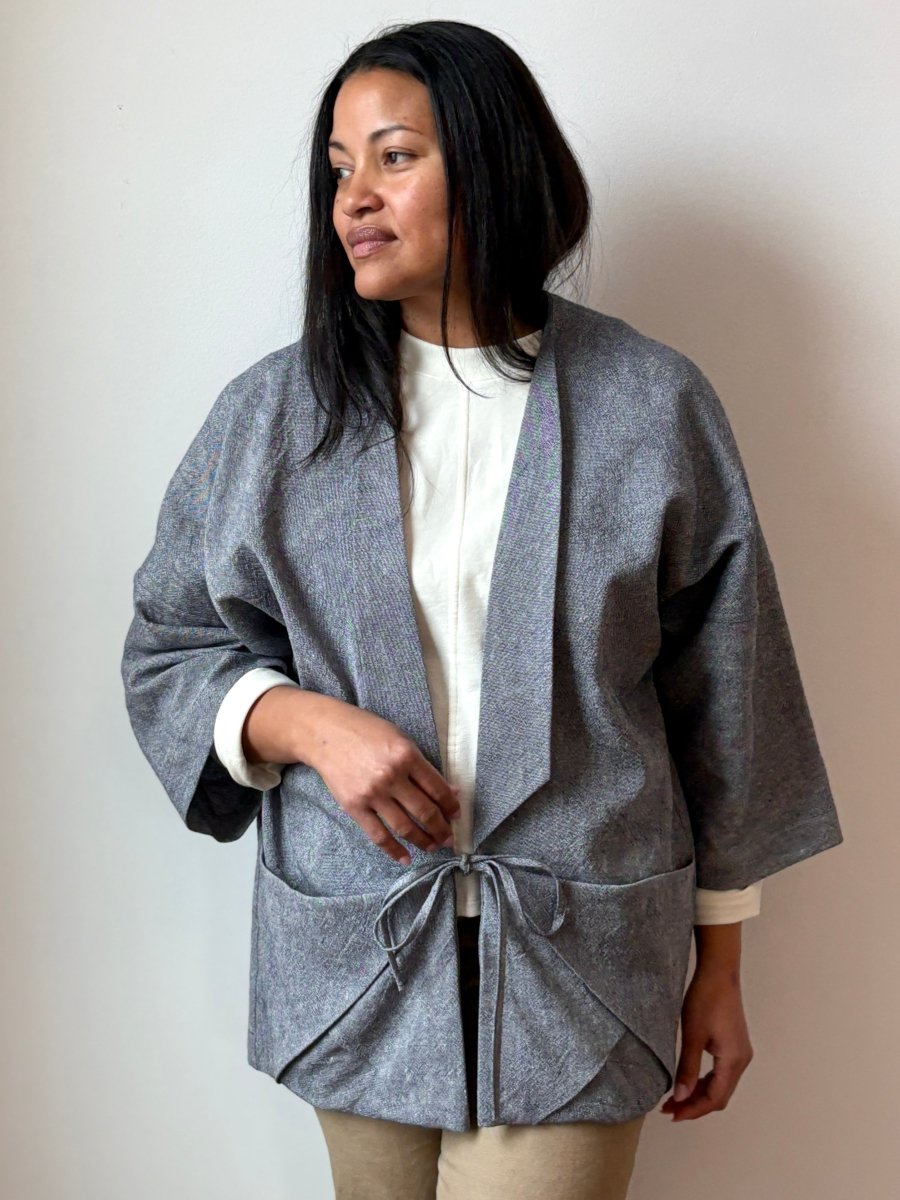 Blue Hemp - Wool Chore Jacket - Made X Hudson