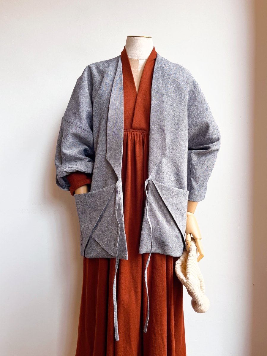Blue Hemp - Wool Chore Jacket - Made X Hudson
