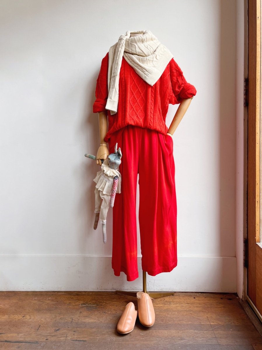 Hot Ruby Wide - Leg Pant - Made X Hudson