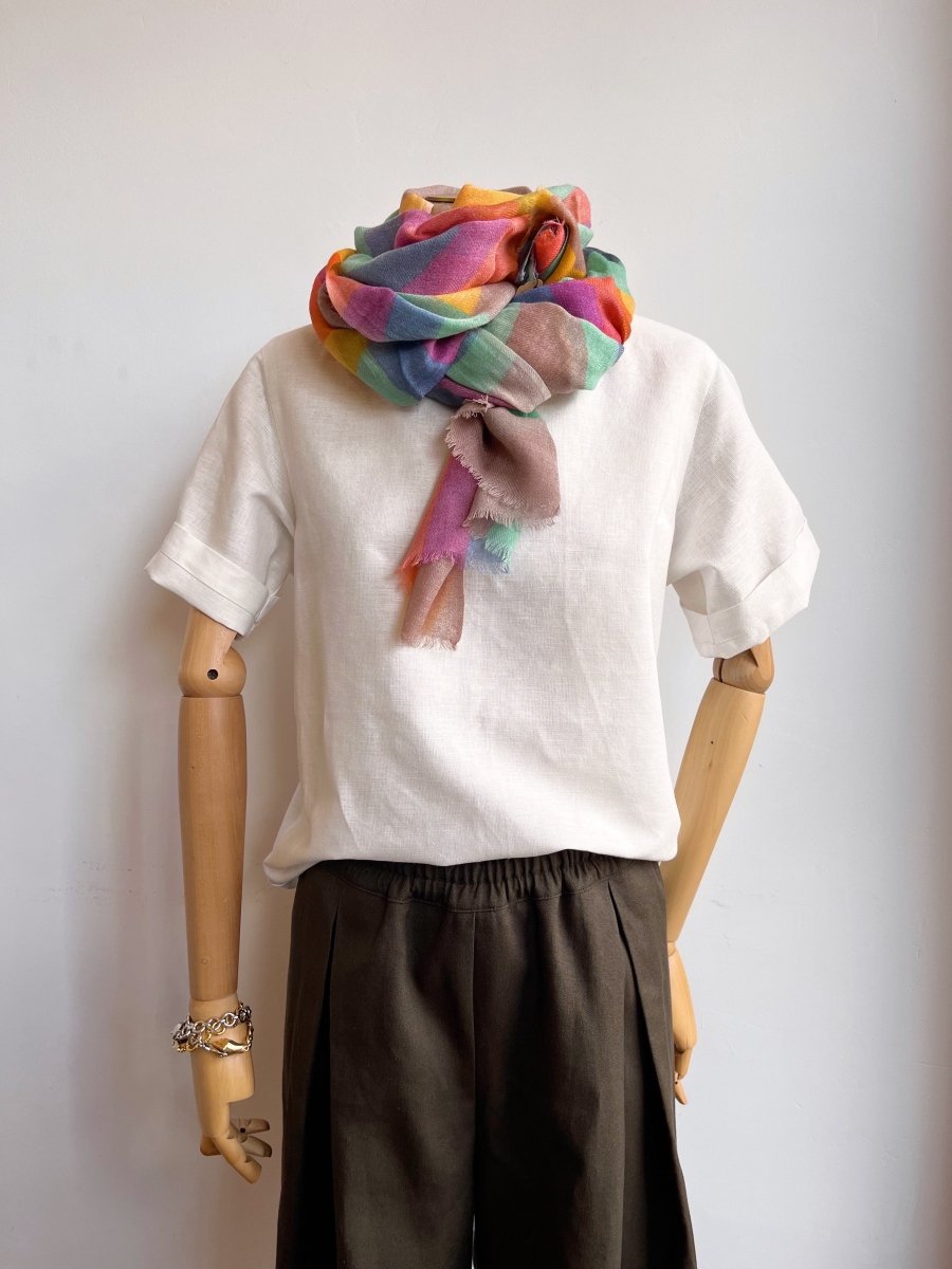 Wool Gauze Scarves (Multiple Colors) - Made X Hudson