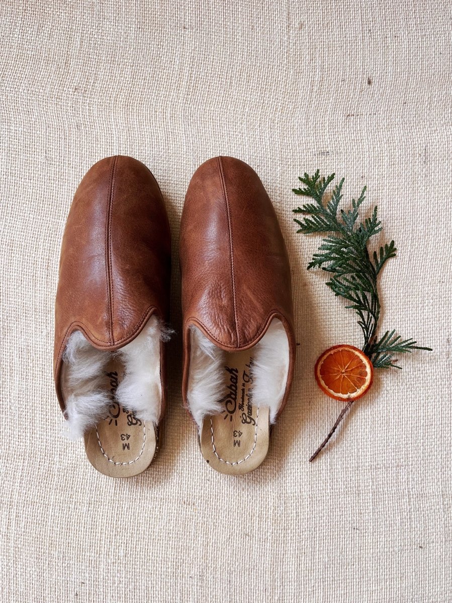 Fort Worth Brown Shearling Baba (Men’s) - Made X Hudson