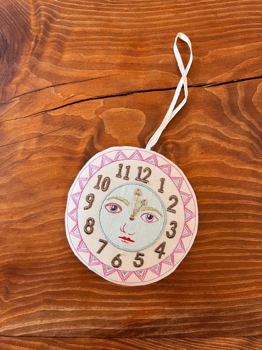 Clock Face Pillow - Made X Hudson