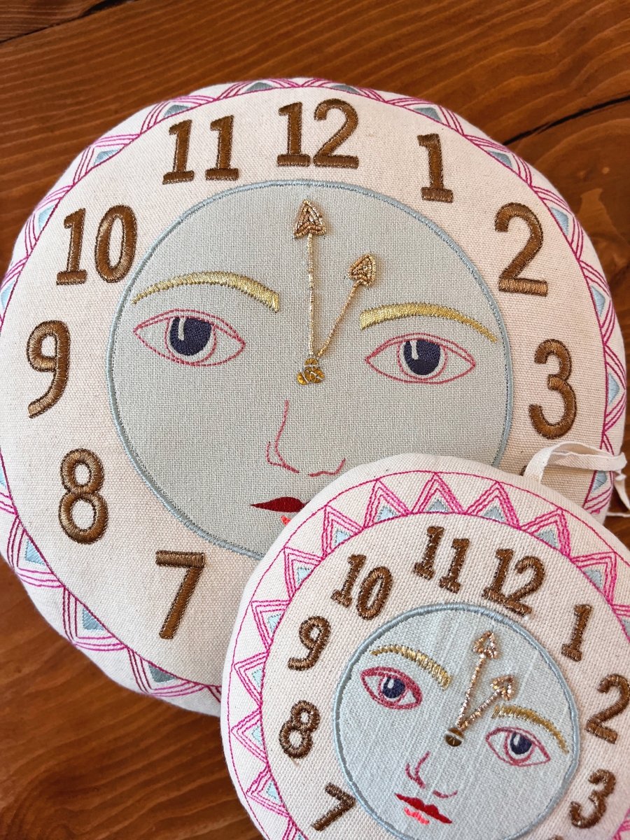 Clock Face Pillow - Made X Hudson