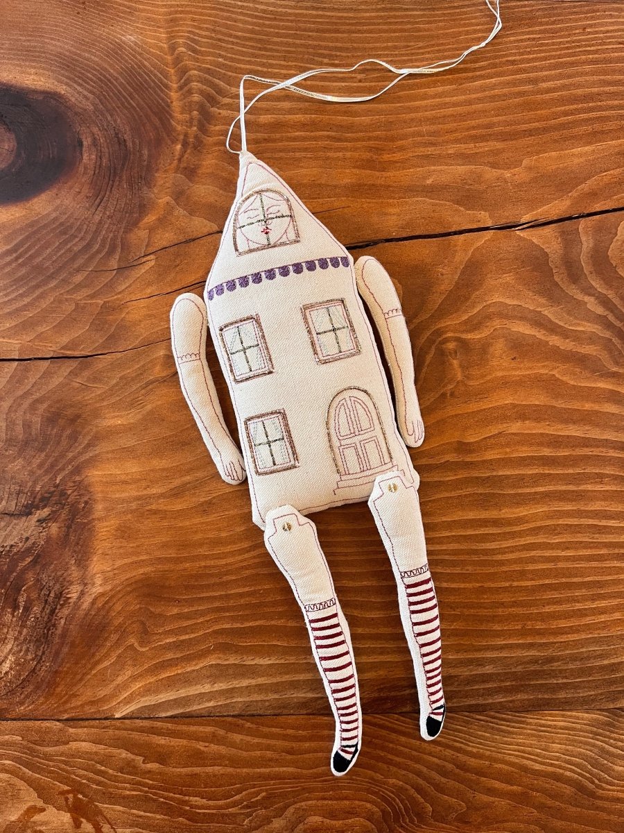 Embroidered Cotton Hanging Dolls - Made X Hudson