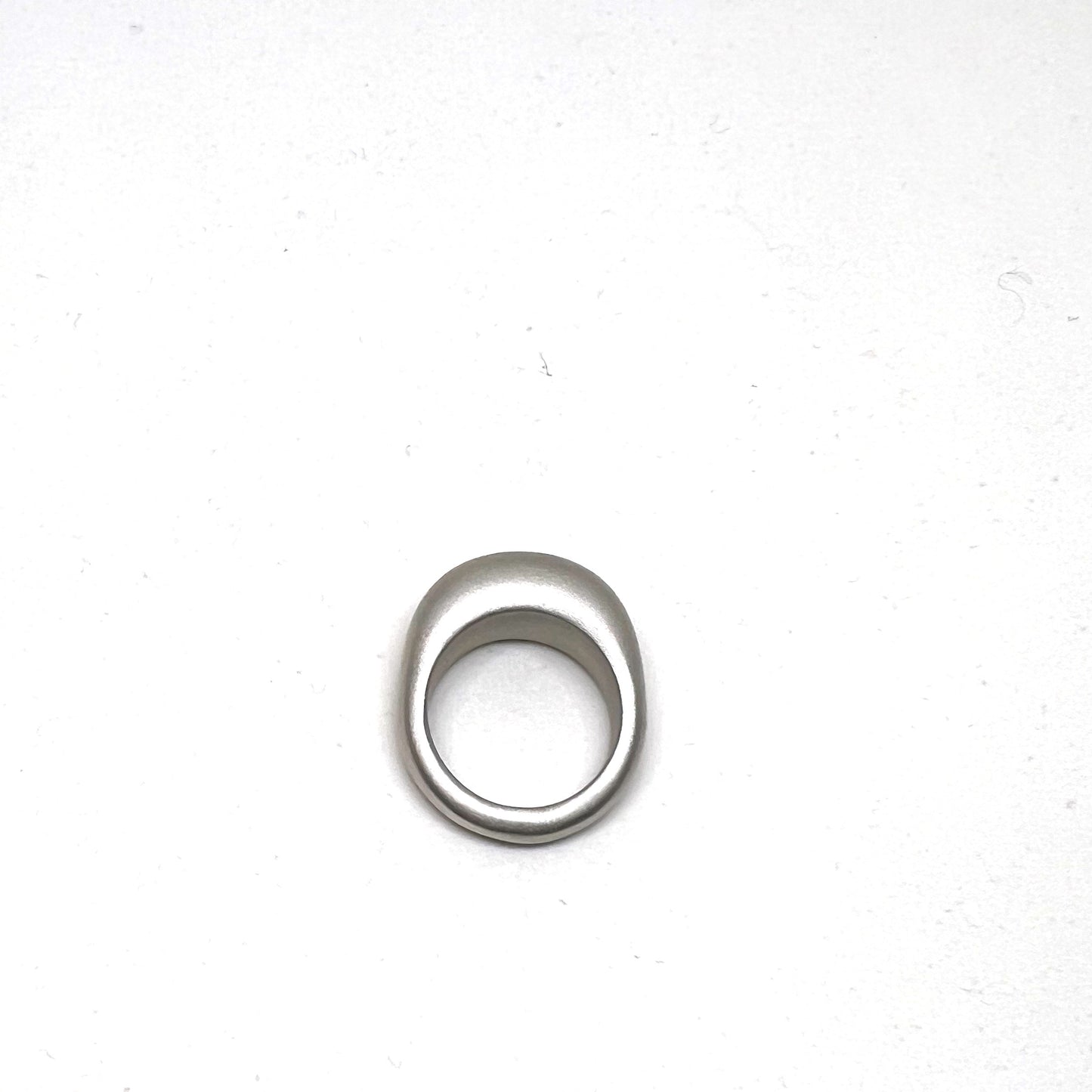 Solid Silver High Dome Ring - High Polish