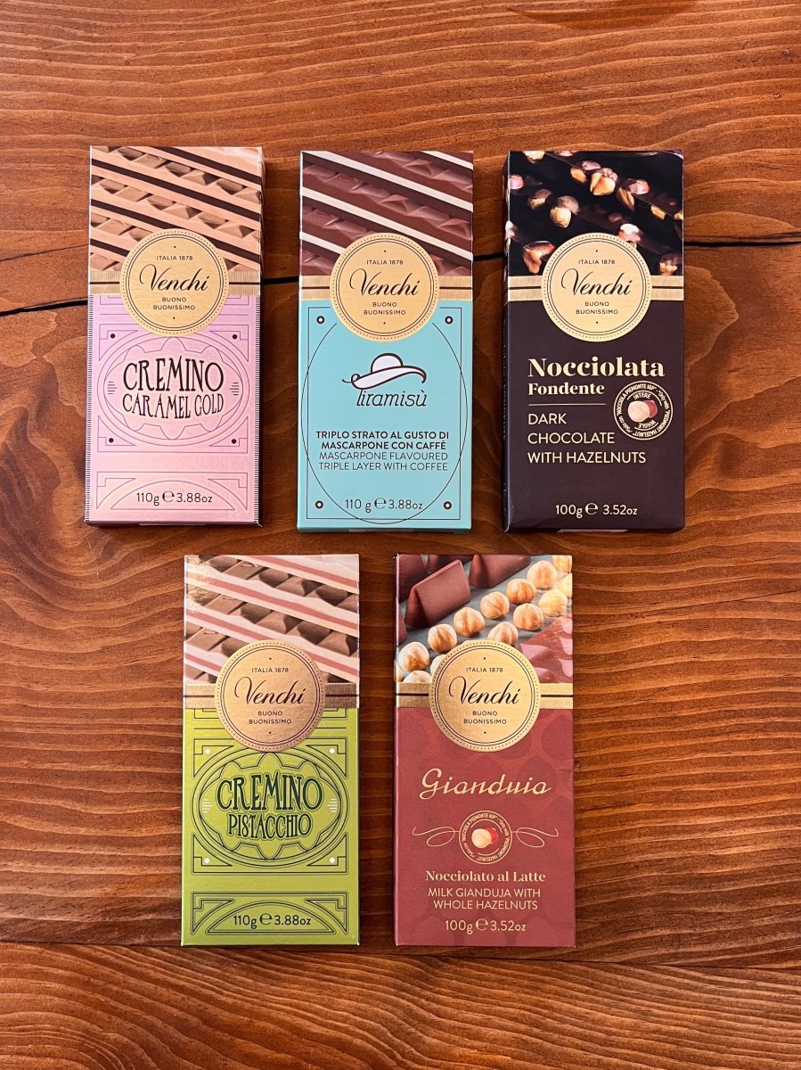 Venchi Chocolate Bars - Made X Hudson