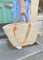 XL Riviera Tote w/ Double Handles in Natural - Made X Hudson