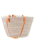 XL Riviera Tote w/ Double Handles in Natural - Made X Hudson