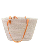 XL Riviera Tote w/ Double Handles in Natural - Made X Hudson