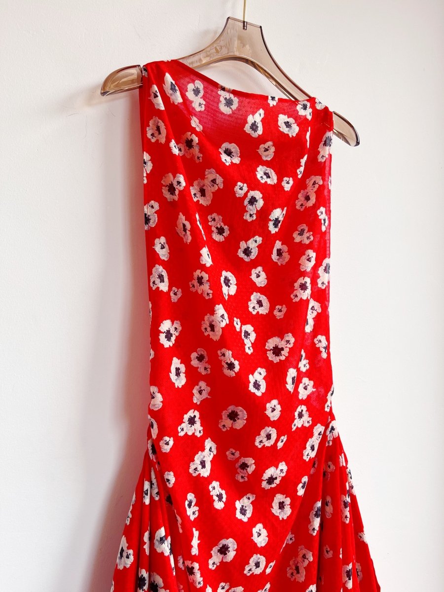 Zero - Waste Scarlet Falling Blossom Dress - Made X Hudson