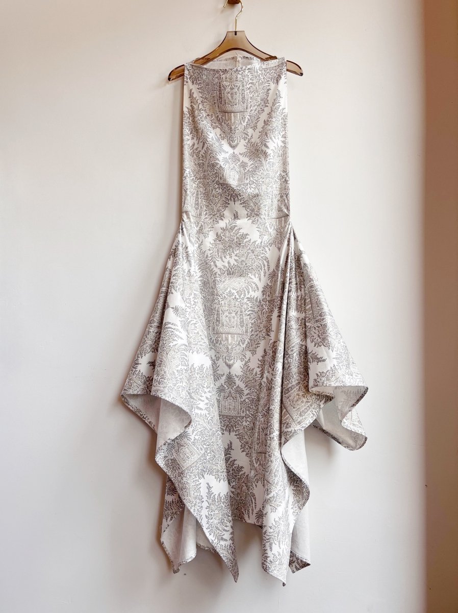 Zero - Waste Dress in Tropical Palace Print - Made X Hudson