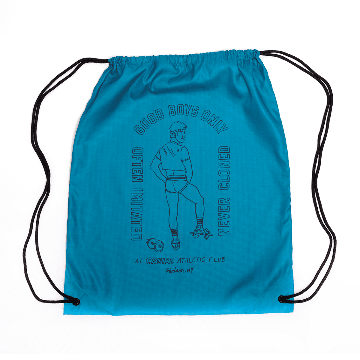 Good Boys Only Drawstring Gym Bag | Cruise Collection - Made X Hudson