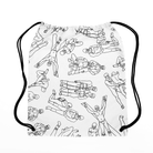 Good Boys Only Drawstring Gym Bag | Cruise Collection - Made X Hudson