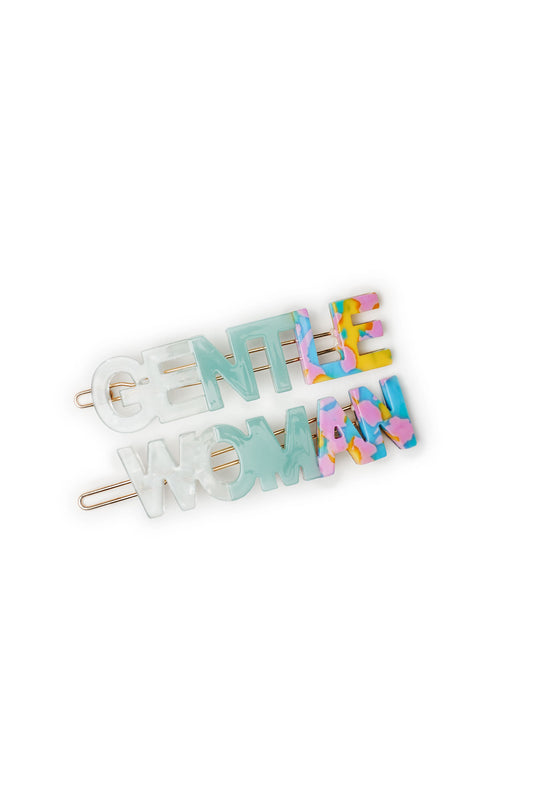 Gentlewoman Hair Clip  (Mint Green)